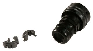 AMPHENOL PCD RJF6MZN Modular Connector, RJ45 Plug, 1 x 1 (Port), 8P8C, Cat5e, Cable Mount