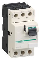 SCHNEIDER ELECTRIC GV2LE07 Thermal Magnetic Circuit Breaker, TeSys Deca Series, 2.5 A, 3 Pole, 690 V, DIN Rail, Panel