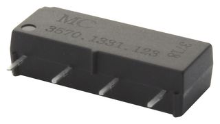 MULTICOMP MC3570-1331-123 Reed Relay, SPST-NO, 12 VDC, Through Hole, 1 kohm, 500 mA