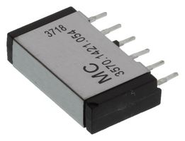 MULTICOMP MC3570-1421-054 Reed Relay, DPDT-NO, 5 VDC, Through Hole, 375 ohm, 500 mA