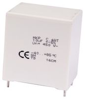 KEMET C4ATJBW4100A3DJ Power Film Capacitor, Metallized PP, Radial Box - 4 Pin, 1 µF, ± 5%, High Frequency, Through Hole