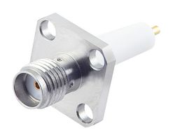 MULTICOMP PRO MC002929 Conector Coaxial / RF, SMA Coaxial, Jack Embridado Recto, 50 ohm, Beryllium Copper Alloy