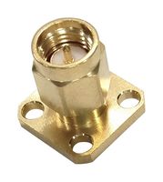MULTICOMP PRO MC002941 Conector Coaxial / RF, SMA Coaxial, Macho Embridado Recto, 50 ohm, Beryllium Copper Alloy