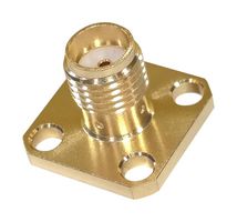 MULTICOMP PRO MC002942 Conector Coaxial / RF, SMA Coaxial, Jack Embridado Recto, 50 ohm, Beryllium Copper Alloy
