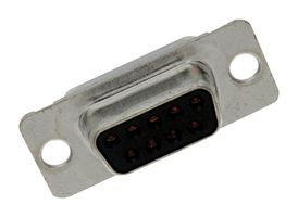 AMPHENOL COMMUNICATIONS SOLUTIONS L77SDE09SC309 D Sub Connector, Standard, Receptacle, SD Series, 9 Contacts, DE, Solder Cup
