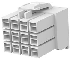 AMP - TE CONNECTIVITY 176278-1 Connector Housing, Universal Power Series, Plug, 12 Positions, 3.96 mm