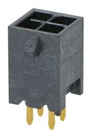 MOLEX 206832-0402 Pin Header, Wire-to-Board, 3 mm, 2 Rows, 4 Contacts, Through Hole, Micro-Fit+ 206832