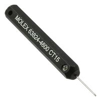 MOLEX 63824-4600 Herramienta de Extracción, Molex Nano-Fit 105300 Series 26-20AWG Crimp Contacts, 207121 Series