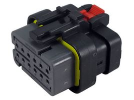 TE CONNECTIVITY - AMP 776437-2 Carcasa de Conector Automotriz, AMPSEAL 16 Series, Macho, 12 Posiciones