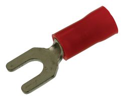 TE CONNECTIVITY - AMP 34155 Fork / Spade Tongue Terminal, PLASTI-GRIP Series, 22AWG to 16AWG, 1.65 mm², M4, #8