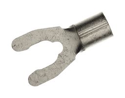 AMP - TE CONNECTIVITY 53120-2 Fork / Spade Tongue Terminal, SOLISTRAND Series, 22AWG to 16AWG, 1.65 mm², M3.5, #6, Uninsulated
