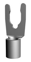 AMP - TE CONNECTIVITY 53836-2 Fork / Spade Tongue Terminal, SOLISTRAND Series, 12AWG to 10AWG, 6.64 mm², M5, #10, Uninsulated