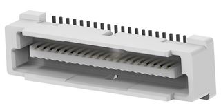AMP - TE CONNECTIVITY 5177986-1 Mezzanine Connector, Header, 0.8 mm, 2 Rows, 40 Contacts, Surface Mount, Brass