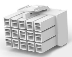AMP - TE CONNECTIVITY 176279-1 Connector Housing, Universal Power Series, Plug, 15 Positions, 3.96 mm
