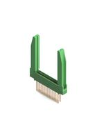 EDAC 345-038-541-578 Card Edge Connector, Dual Side, 1.57 mm, 38 Contacts, Through Hole Mount, Straight