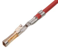 MOLEX 219680-2222 Cable Assembly, SL Crimp Terminal Socket to SL Crimp Terminal Socket, 5.9 ft, 150 mm
