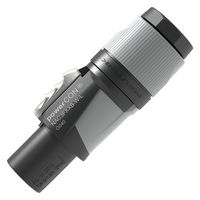NEUTRIK NAC3FXXB-W-L-D High Power Connector, powerCON XX Series, Plug, 127 VAC, 20 A, Cable Mount, Screw