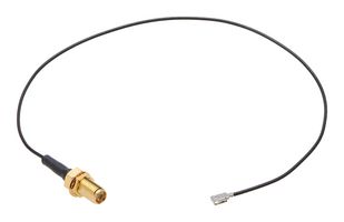 MOLEX 73230-6110 Cable RF / Coaxial ensamblado, 12 ", 305 mm, 1.32mm, MHF1-Type Plug, SMA Jack Pasamuro, 50 ohm