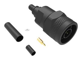 AMPHENOL RF 082-6556-BC RF / Coaxial Connector, N Coaxial, Straight Plug, Solder, Crimp, 50 ohm