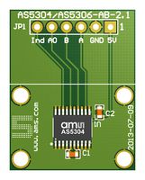 AMS OSRAM GROUP AS5306-TS_EK_AB Adaptor Board, AS5306, Linear Incremental Position Sensor, Multipole Magnet Strip