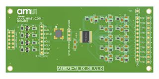 AMS OSRAM GROUP AS8579-TS_EK_DB Demonstration Kit, AS8579, Capacitive Sensor, Mini USB Cable, USB I&P Box