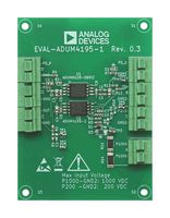 ANALOG DEVICES EVAL-ADUM4195-1EBZ Evaluation Board, ADUM4195-1WBRIZ, Isolation Amplifier, Signal Conditioning