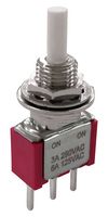 MULTICOMP PRO MP-PB8-AA00A2QE-3 Botón Pulsador, SPDT, Encendido-Encendido, Émbolo Redondo