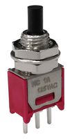MULTICOMP PRO MP-PB9-AA00BQE-5 Pushbutton Switch, SPDT, On-(Off), Round Plunger