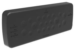 NVENT HOFFMAN CEPH16124 Placa de Glándula Rectangular, Gabinetes Industriales Entrada de Cable 16 Nvent Hoffman, Negro, CEPH