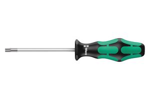 WERA 367 HF TX 25 Screwdriver, TORX® T25, Holding Function, Multi-Component Anti-Roll Protection Handle, 205 mm