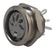 DELTRON COMPONENTS 650-0500 Conector DIN de Audio / Vídeo, 5 Contactos, Hembra, Montaje en Panel, Soldable
