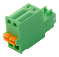 PHOENIX CONTACT 1881325. Pluggable Terminal Block, 2.5 mm, 2 Positions, 26 AWG, 20 AWG, 0.5 mm², Push In