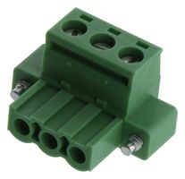 PHOENIX CONTACT 1777992 Pluggable Terminal Block, 5.08 mm, 3 Positions, 24 AWG, 12 AWG, 2.5 mm², Screw