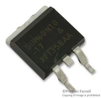 VISHAY SUM60N10-17-E3 MOSFET de Potencia, Canal N, 100 V, 60 A, 0.013 ohm, TO-263 (D2PAK), Montaje Superficial