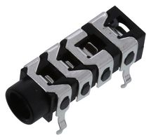 CLIFF ELECTRONIC COMPONENTS FC68128 Conector para Audio de Teléfono, 3.5mm, 4 Contactos, Hembra, Montaje en PCB