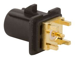 AMPHENOL RF FA1-NZSP-PCB-2 RF / Coaxial Connector, FAKRA Coaxial, Straight Plug, Through Hole Vertical, 50 ohm, Brass