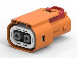 TE CONNECTIVITY 4-2103177-5 Automotive Connector Housing, HVA 280 Series, Plug, 2 Positions