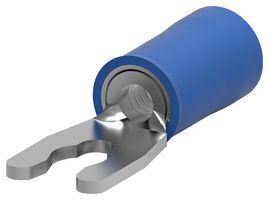 AMP - TE CONNECTIVITY 52934 Fork / Spade Tongue Terminal, PIDG Series, 16AWG to 14AWG, 2 mm², M3, #5, Nylon (Polyamide)