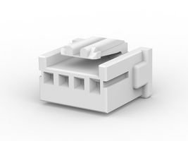 TE CONNECTIVITY 917688-1 Connector Housing, Signal Double Lock Series, Header, 4 Positions, 2.5 mm