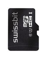 SWISSBIT SFSD8192N3BM1TO-E-GE-2D1-STD Flash Memory Card, MLC NAND, MicroSDHC Card, UHS-1, Class 10, 8 GB, 3.3 V, -25 °C, 85 °C