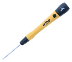 WIHA 27274 SLOTTED SCREWDRIVER, 2MM, 40MM, 142MM