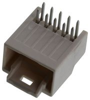 MOLEX 208659-1040 Pin Header, Wire-to-Board, 2 mm, 2 Rows, 10 Contacts, Through Hole Right Angle