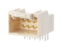 MOLEX 208659-2840 Pin Header, Wire-to-Board, 2 mm, 2 Rows, 28 Contacts, Through Hole Right Angle