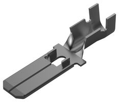 AMP - TE CONNECTIVITY 170341-3 Quick Disconnect Terminal, FASTIN-FASTON 250 Series, Male Quick Disconnect, 6.35mm x 0.81mm