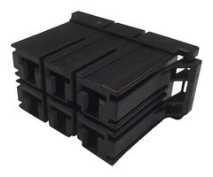 TE CONNECTIVITY - AMP 2-917807-3 Carcasa de Conector, Dynamic D-5200M Series, Receptáculo eléctrico, 6 Posiciones, 10.16 mm