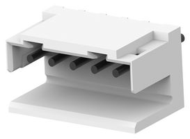 TE CONNECTIVITY - AMP 292132-5 Pin Header, Wire-to-Board, 2 mm, 1 Rows, 5 Contacts, Through Hole Straight, AMP CT Series