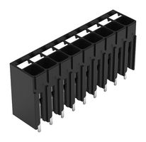WAGO 2086-1109 Wire-To-Board Terminal Block, 3.5 mm, 9 Positions, 24 AWG, 16 AWG, 1.5 mm², Push In