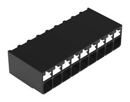 WAGO 2086-1209/700-000/997-607 Wire-To-Board Terminal Block, 3.5 mm, 9 Positions, 24 AWG, 16 AWG, 1.5 mm², Push In