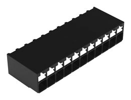 WAGO 2086-1211/700-000/997-607 Wire-To-Board Terminal Block, 3.5 mm, 11 Positions, 24 AWG, 16 AWG, 1.5 mm², Push In