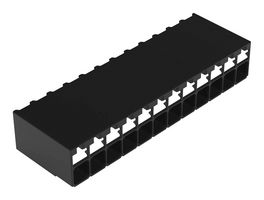 WAGO 2086-1212/700-000/997-607 Wire-To-Board Terminal Block, 3.5 mm, 12 Positions, 24 AWG, 16 AWG, 1.5 mm², Push In